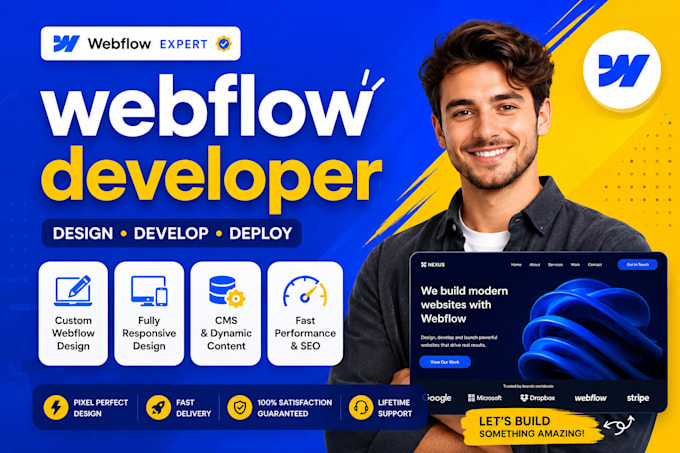 be webflow developer, figma to webflow, webflow expert, webflow development