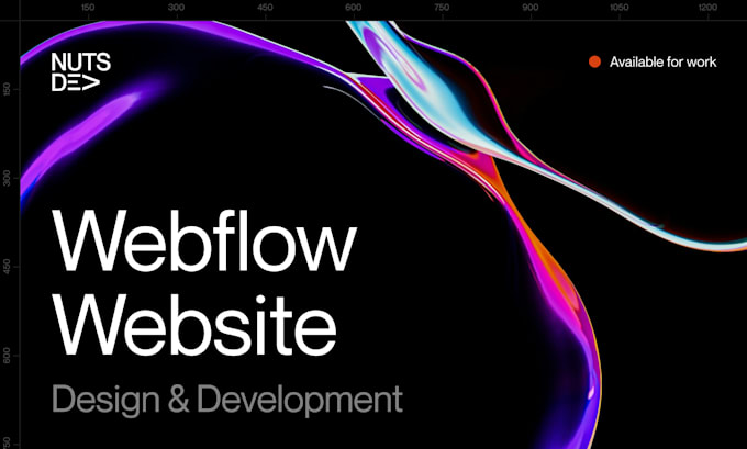 design and develop a modern webflow website
