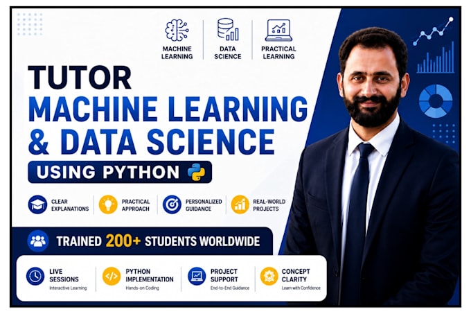 be your machine learning, data science and python tutor