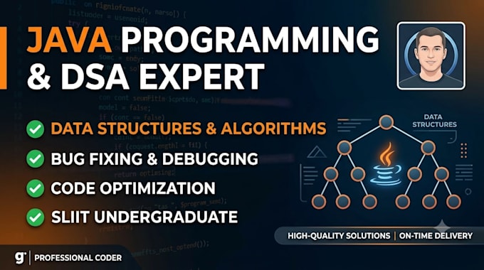 be your expert for java data structures and algorithms problems