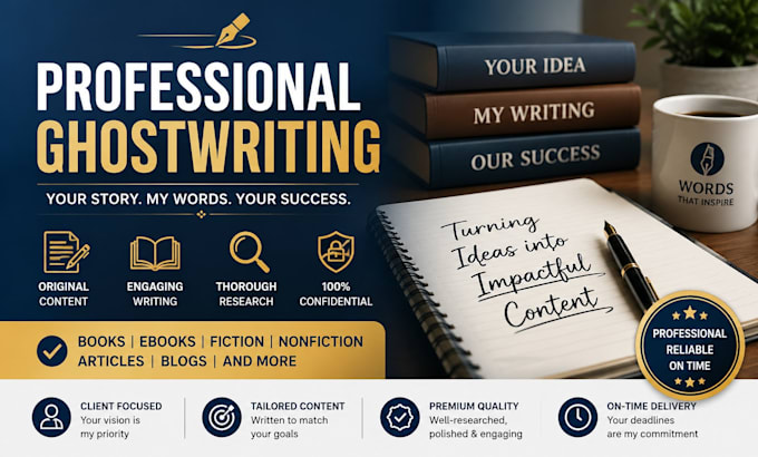 ghostwrite book ebook fiction and non fiction
