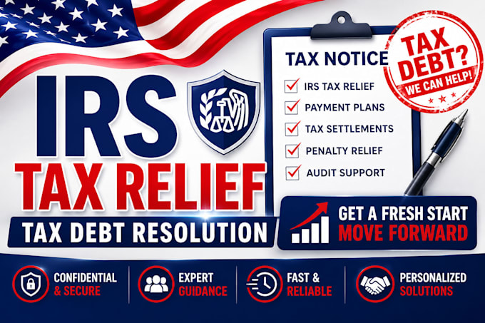 help with irs tax relief and tax debt