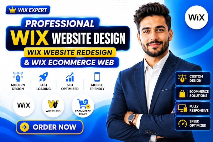 professional wix website design, wix website redesign and wix ecommerce web