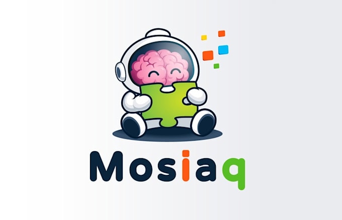 design puzzle swapping app mosiaq logo