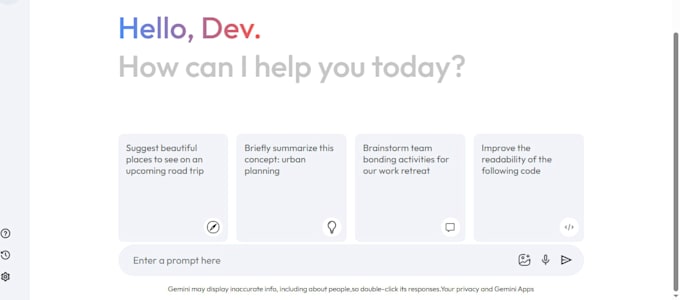 build a custom ai chatbot using react and google gemini API