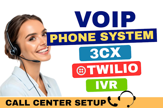 configure 3cx ringcentral aircall ivr ai calling system