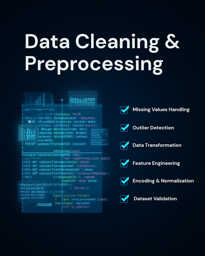 clean and preprocess your dataset for machine learning