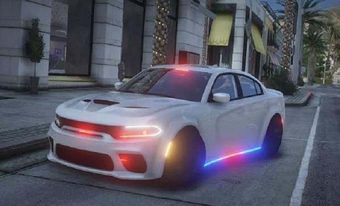 make custom livery for fivem ems cars pack eup clothing with animate lights