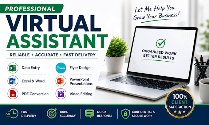 be your virtual assistant for admin tasks