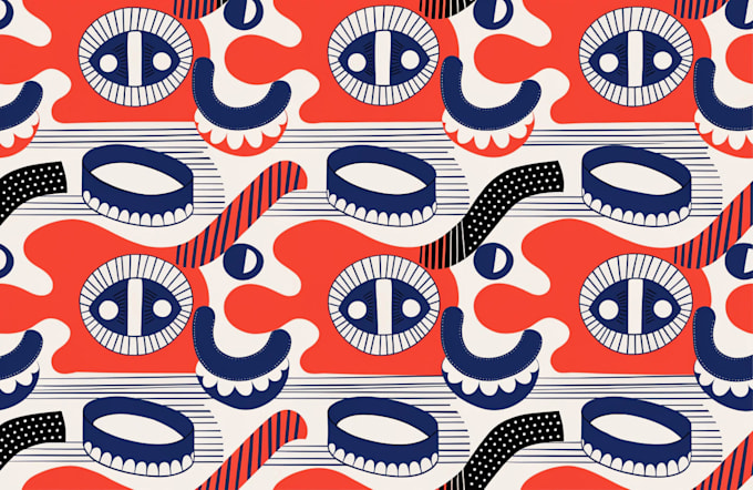 seamless pattern, pattern design, textile design
