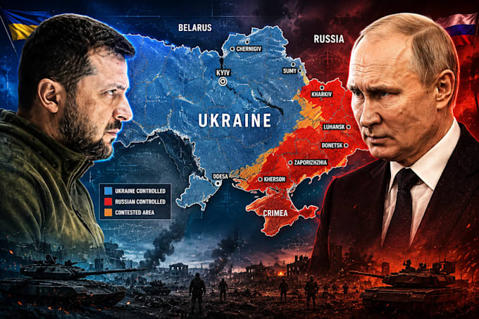 create geopolitics and war ai videos