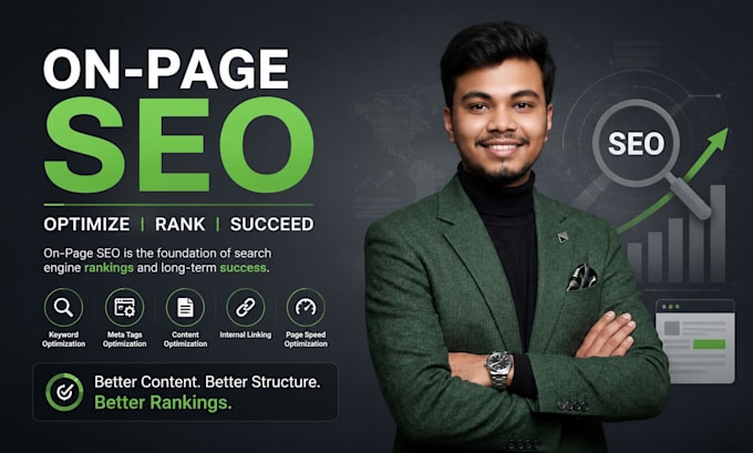 provide on page SEO services to optimize web pages