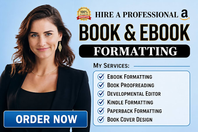 format your book or ebook interior