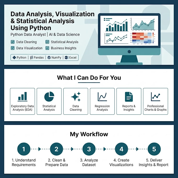 perform statistical analysis on data using python