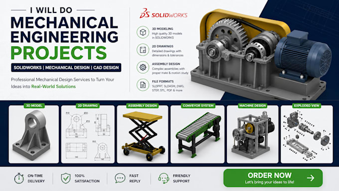 do mechanical engineering projects, problems, labs and engineering