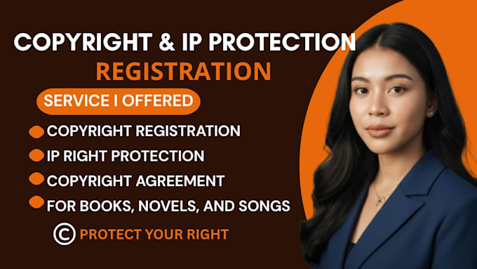 handle copyright registration, and IP protection