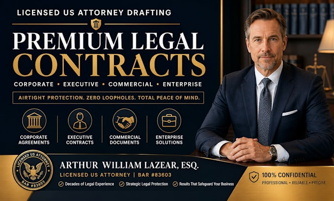 draft customized enterprise agreements and master service contracts