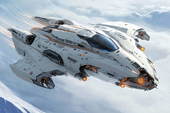 do sci fi spaceship design