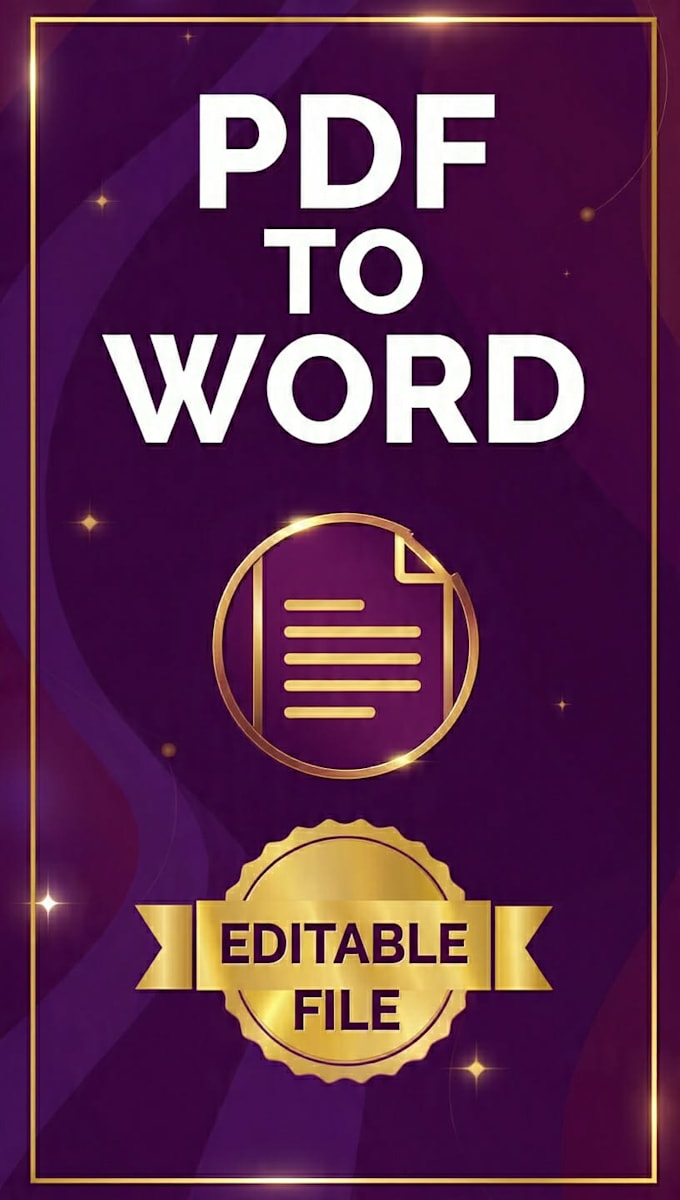 convert urdu pdf to editable word docx with  accuracy