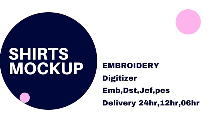 digitize your design,logo,image into embroidery dst emb file