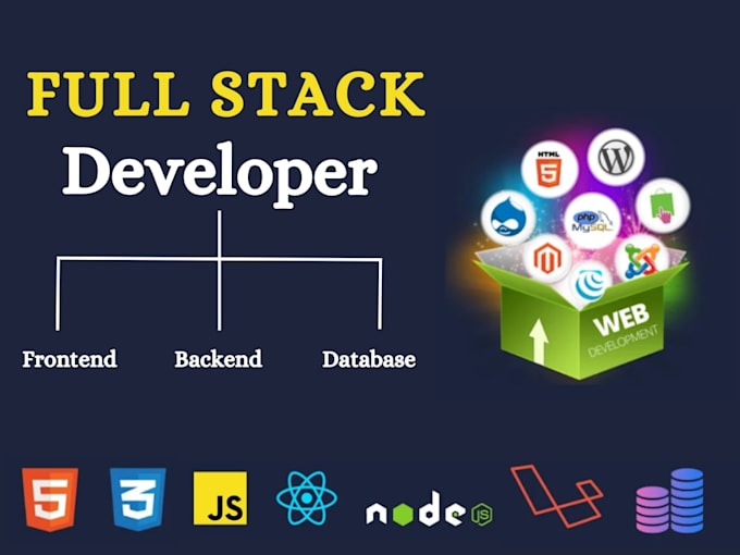 be your full stack web developer