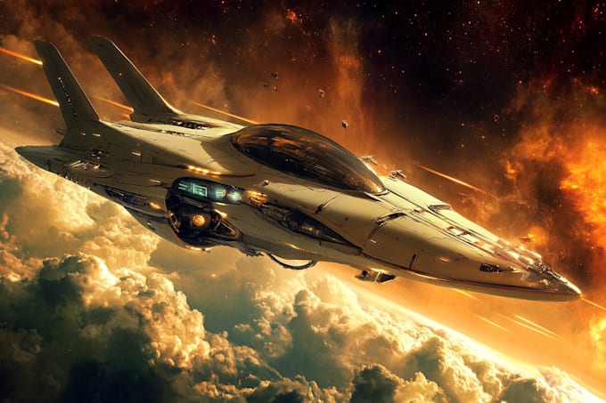 do sci fi spaceship design