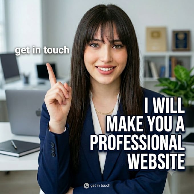 make a professional static website for you