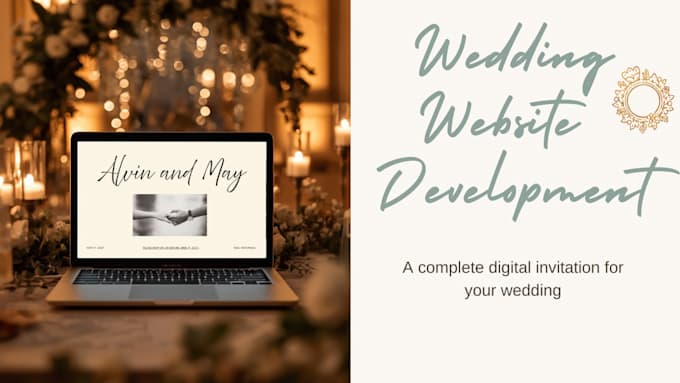 create a responsive wedding invitation website