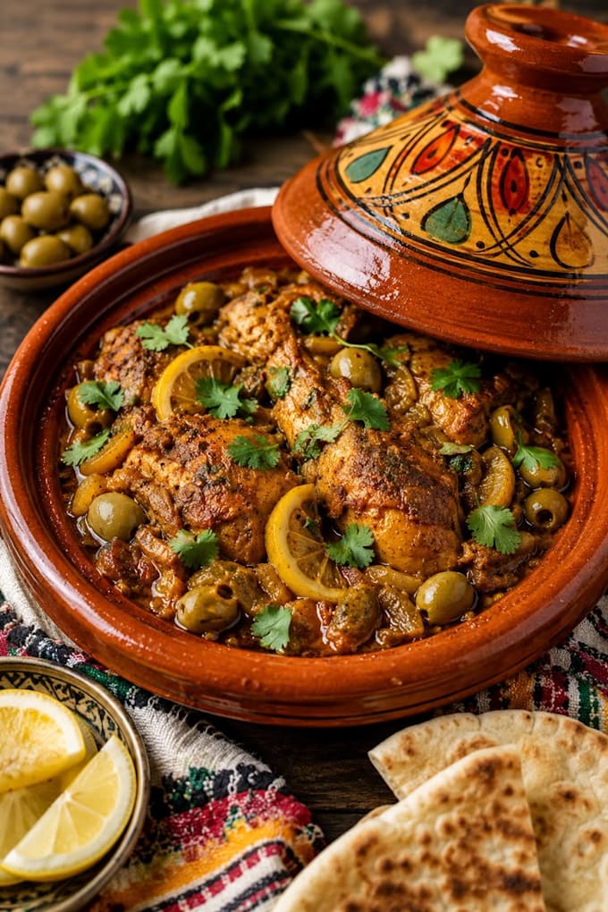 provide authentic homemade moroccan recipes with instruction