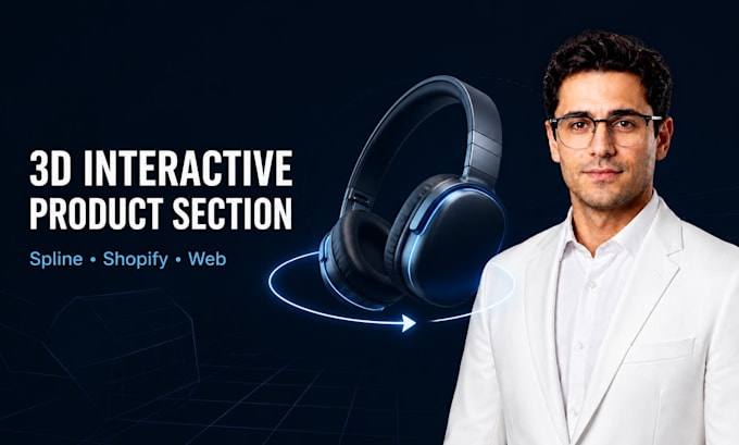 build a spline 3d interactive product explainer section for your website