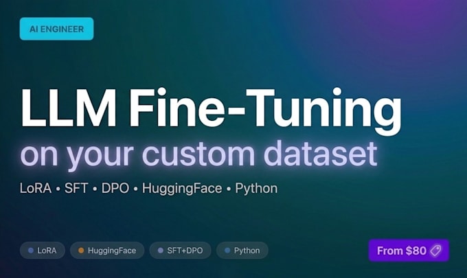 fine tune an open source llm on your custom dataset