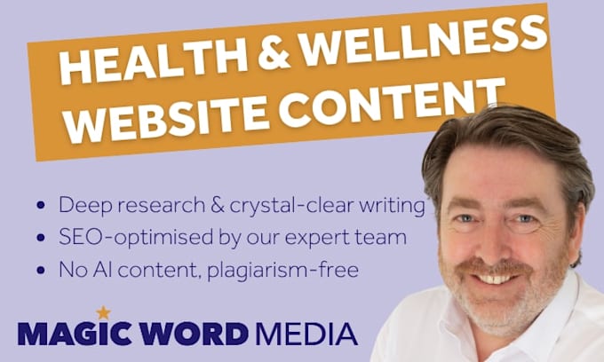 be your expert health and wellness content writer