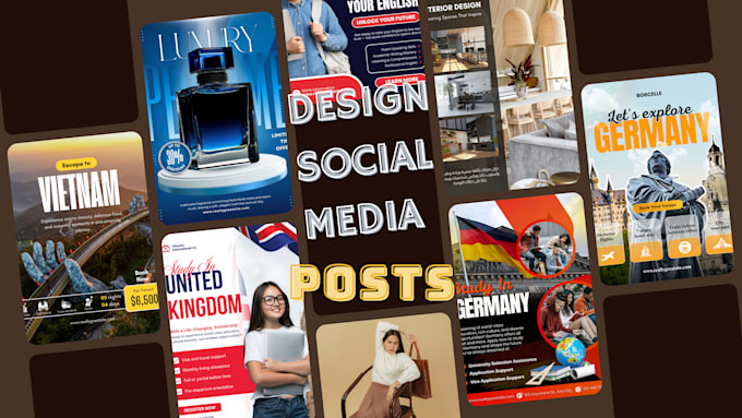 create custom social media post designs for your brand