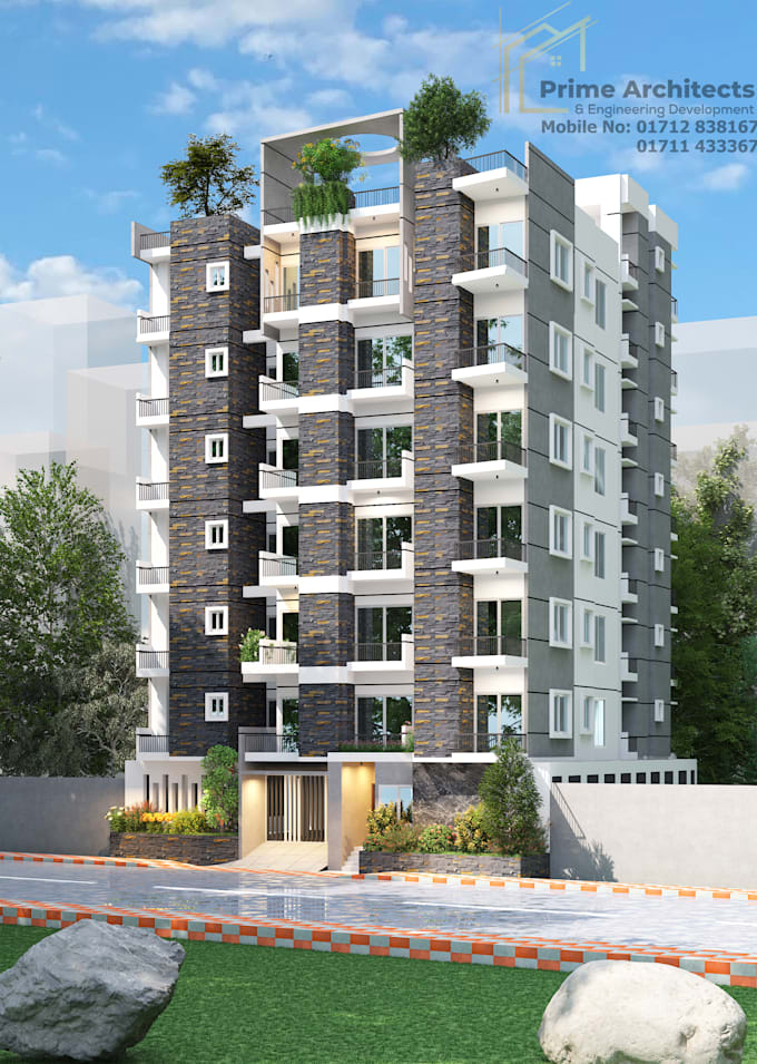 professional architectural design  interior design  rendering