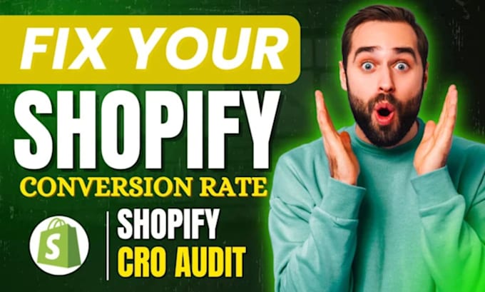 shopify cro audit landing page conversion rate shopify optimization marketing
