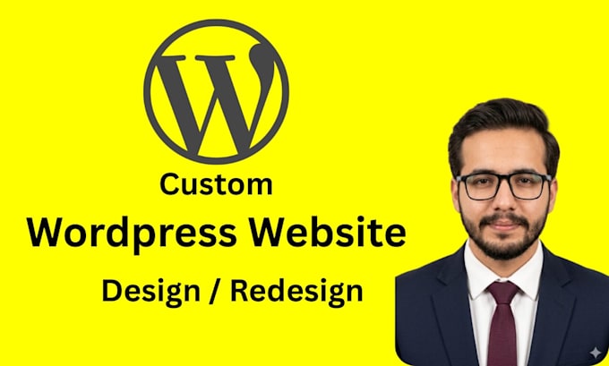 design, develop, redesign or customize your wordpress website
