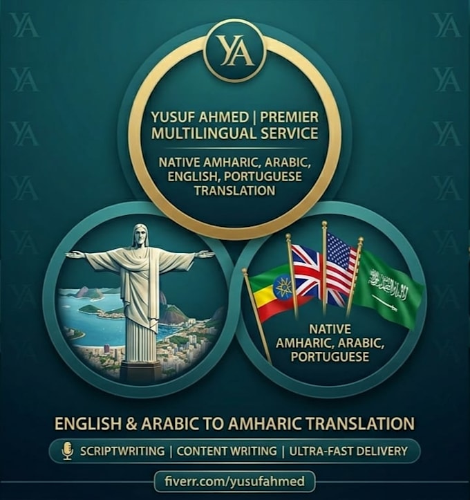 do professional ai content writing and amharic translation