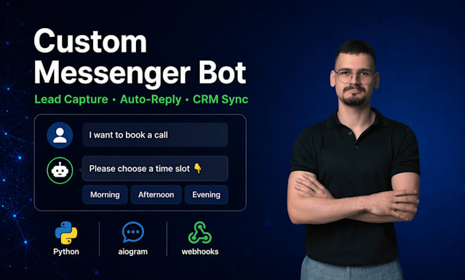 build a telegram whatsapp instagram bot with CRM integration