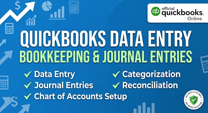 do accurate data entry and journal entries in quickbooks