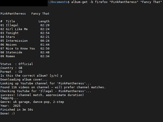 build a python automation script or cli tool for you