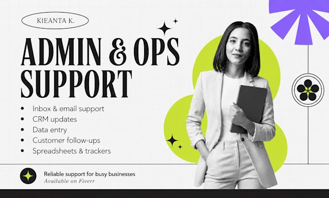 organize your admin, operations and customer support