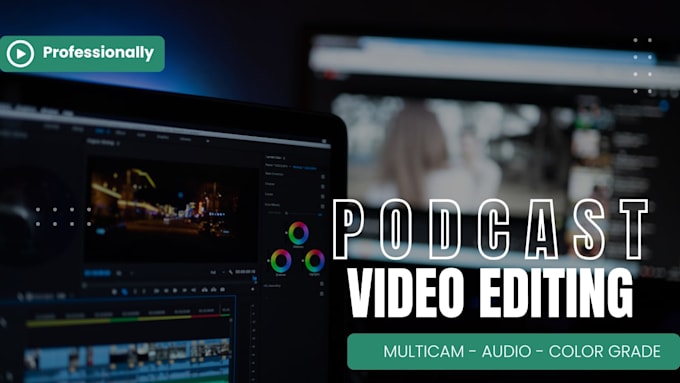 edit your multicam podcast for youtube professionally