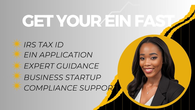 assist with ein application and irs tax id registration
