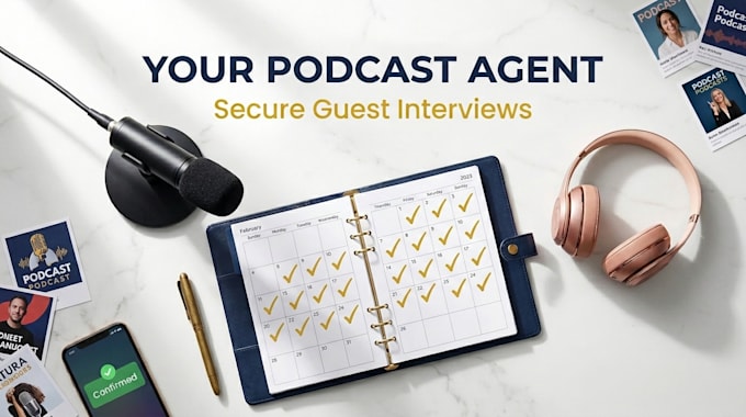 schedule and manage your podcast interview calendar