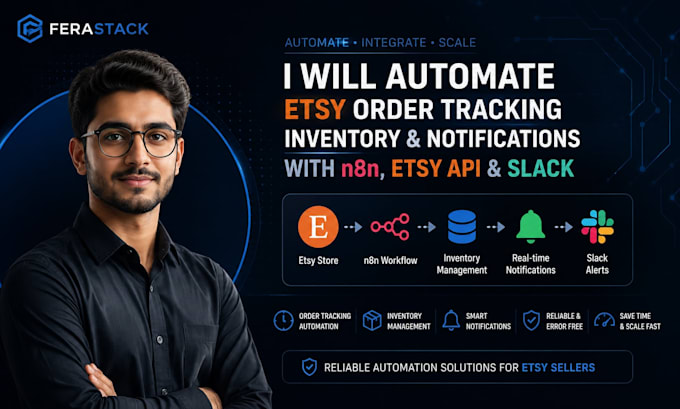 automate etsy order tracking inventory and notifications with n8n etsy API slack