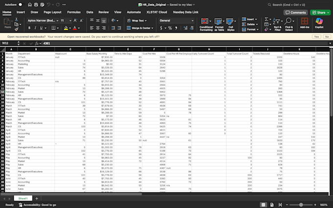 do data cleaning and data entry