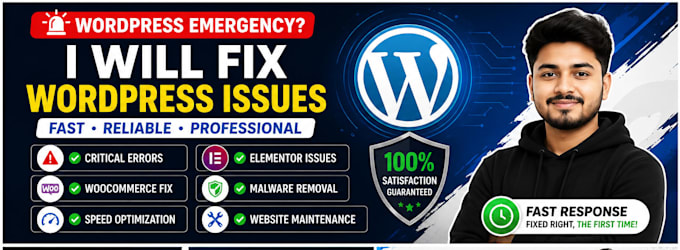 repair wordpress errors and bug with elementor
