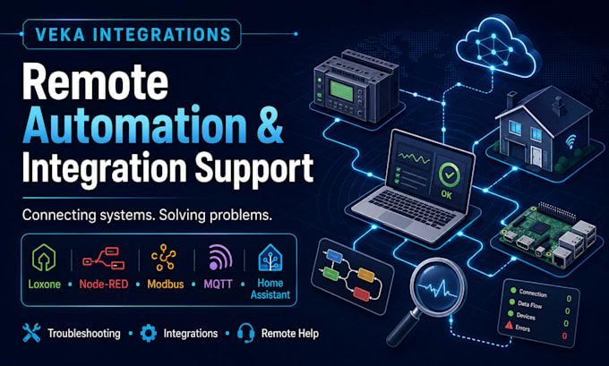 solve your loxone, node red, modbus and automation issues