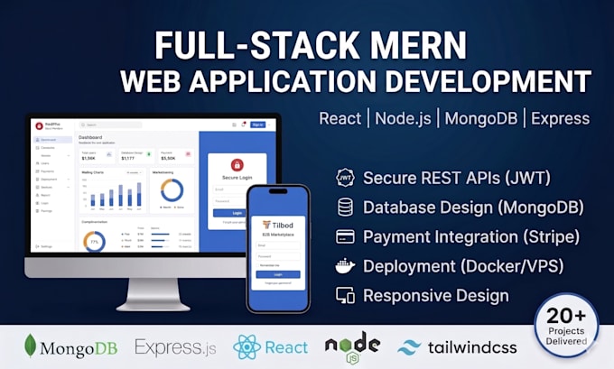 Develop a full stack web application using react node and mongodb by ...