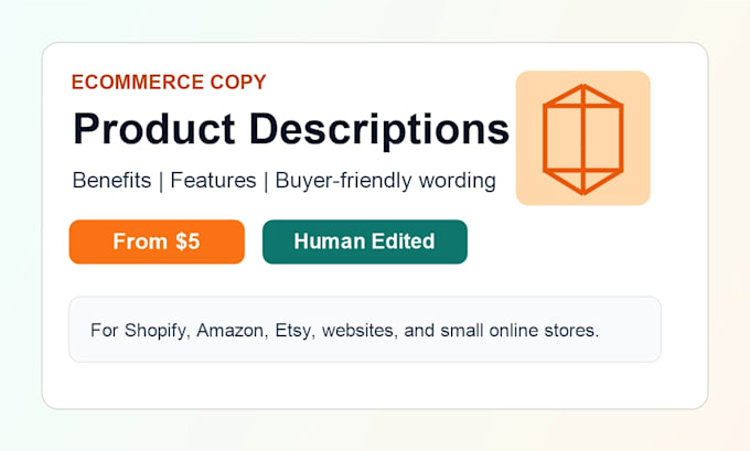 write professional ai assisted product descriptions